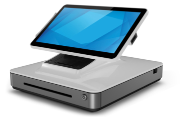 Elo PayPoint Plus, 39,6cm (15,6''), Projected Capacitive, SSD, MKL, Scanner, Win. 10, weiß