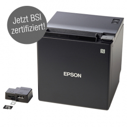 Epson TM-m30II-NT, Fiscal DE, TSE: 5 Jahre, USB, Lightning, Ethernet, 8 Punkte/mm (203dpi), ePOS, schwarz