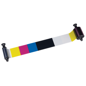 Evolis colour ribbon (monochrome), wax, black, Blackflex, Wachs