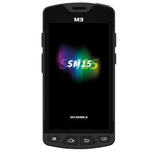 M3 Mobile SM15 N, 1D, BT (BLE), WLAN, 4G, NFC, GPS, GMS, erw. Akku, Android