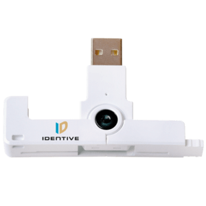 Identiv uTrust SmartFold SCR3500 C, USB-C, weiß
