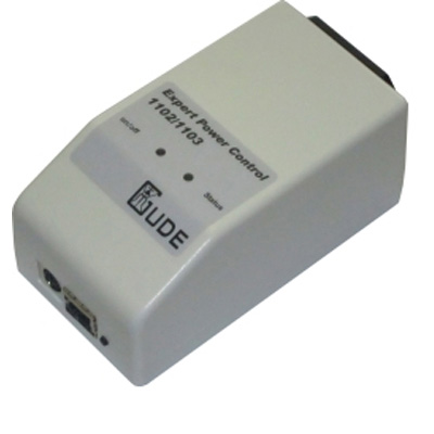 GUDE 1101 EPC NET IP-Fernschaltsteckdose, Kaltgeräte, Sensor, Energiezähler