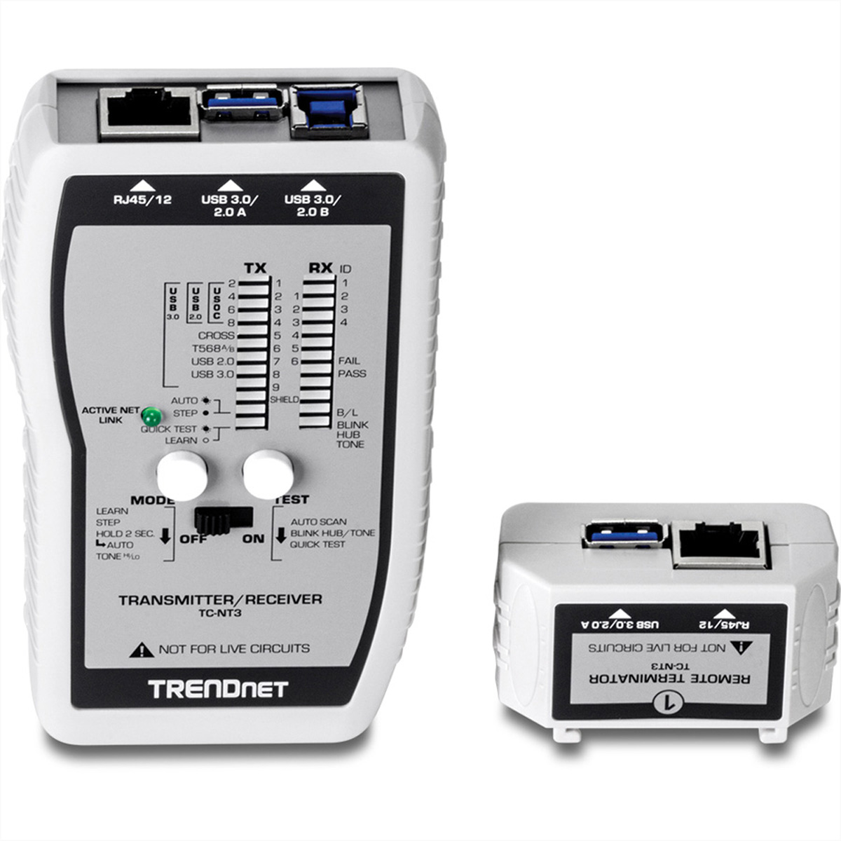 TRENDnet TC-NT3 VDV & USB Cable Tester