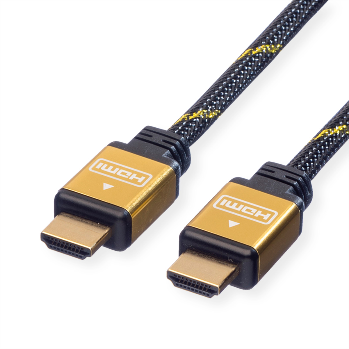 ROLINE GOLD HDMI High Speed Kabel mit Ethernet, 7,5 m