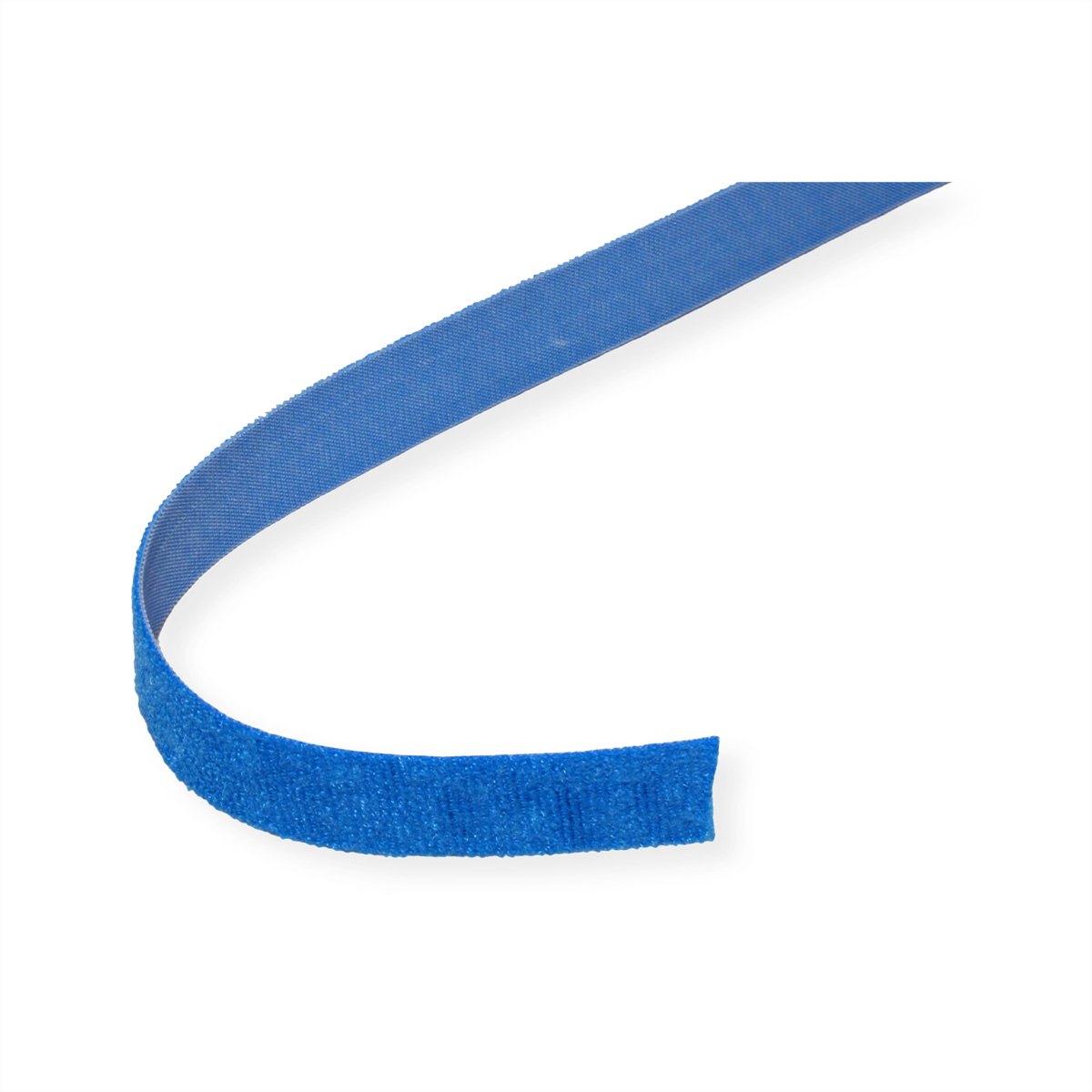 VELCRO® ONE-WRAP® Klettbandstreifen 20mm, unperforiert auf Rolle, blau, 25 m
