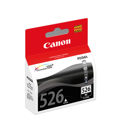 Canon CLI-526BK - Tinte schwarz für PIXMA MG5150 / MG5220 / MG5220 / MG5250 / MG