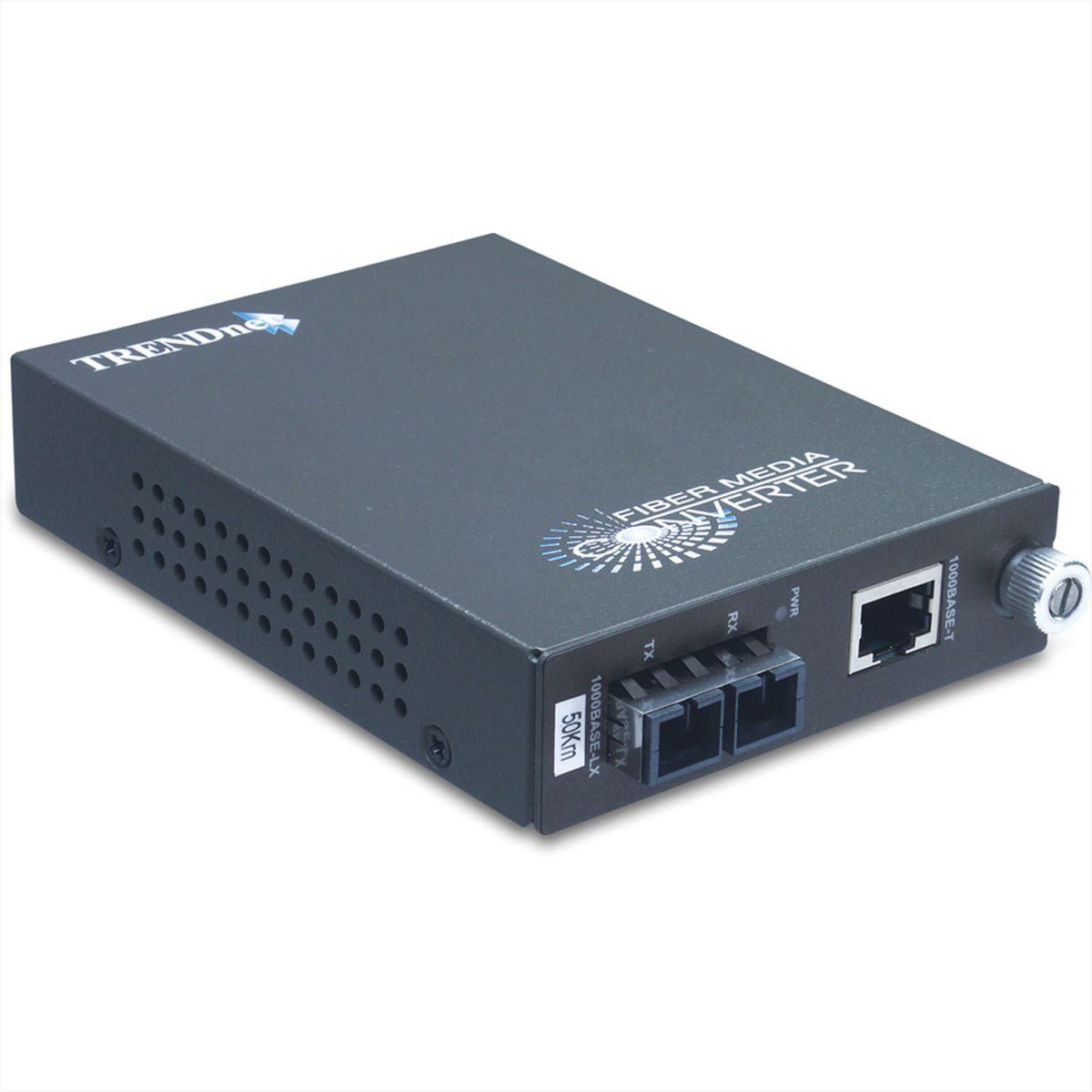 TRENDnet TFC-1000S50 FiberConv. 50KM 1000Base-T to 1000Base-FX Single Mode SC