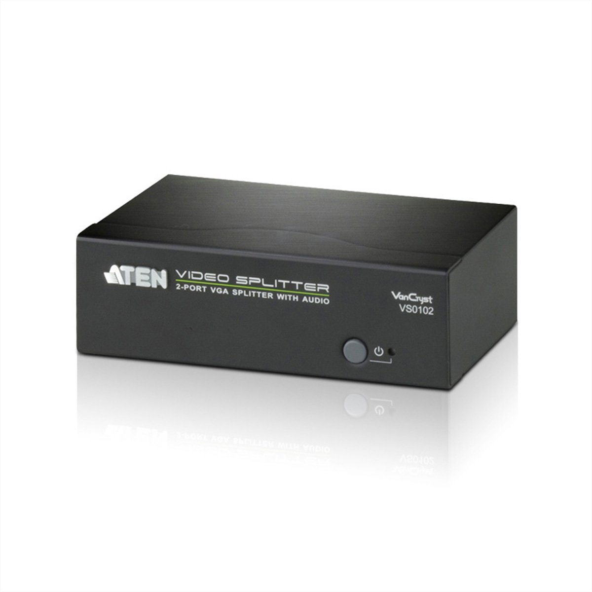ATEN VS0102 VGA Video-Splitter, 450MHz, Audio, RS232, 2fach