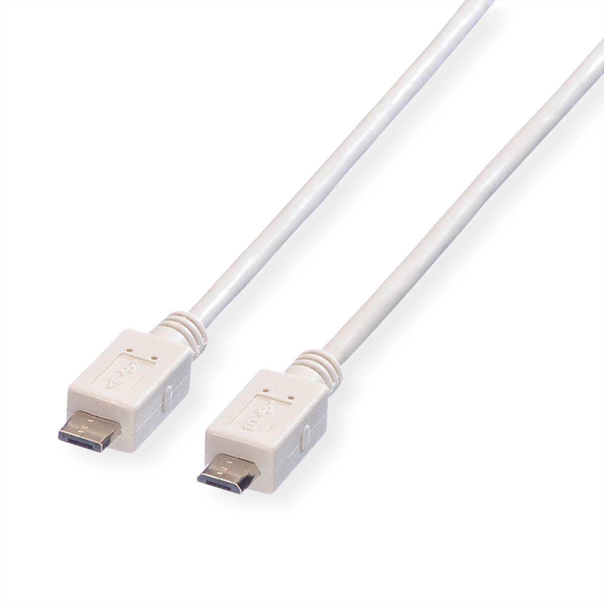 VALUE USB 2.0 Kabel, Micro USB A ST - Micro USB B ST, 1,8m