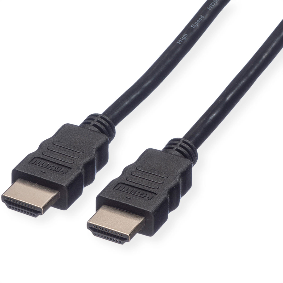 ROLINE HDMI High Speed Kabel mit Ethernet, schwarz, 15 m