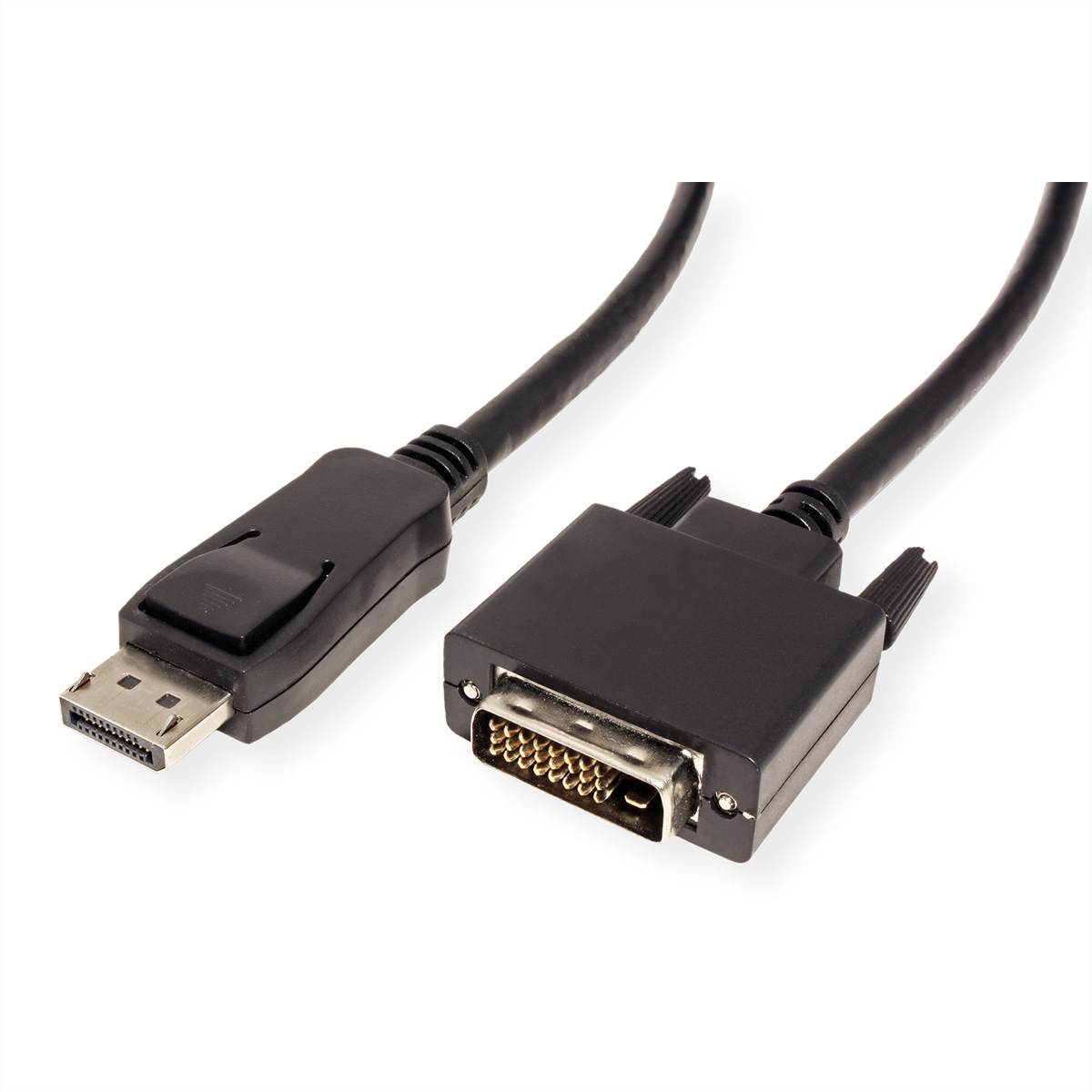 VALUE DisplayPort Kabel DP ST - DVI-D ST, schwarz, 2 m