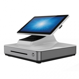 Elo PayPoint Plus, 39,6cm (15,6''), Projected Capacitive, SSD, MKL, Scanner, Android, weiß
