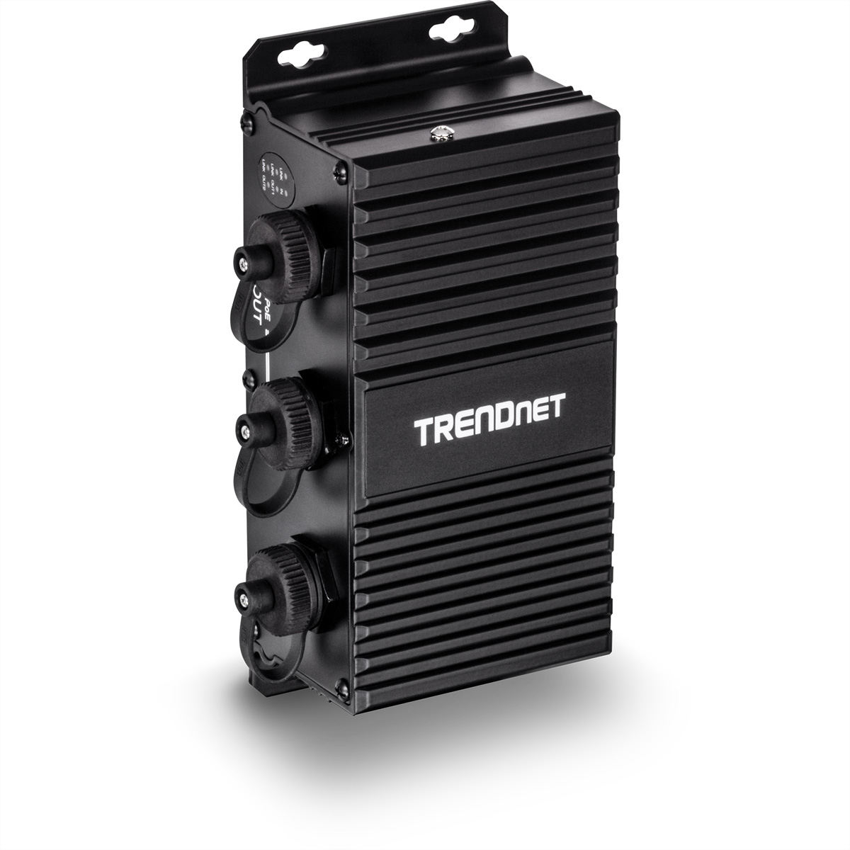 TRENDnet TI-EU120 2-Port UPoE Extender Industrial Outdoor Gigabit