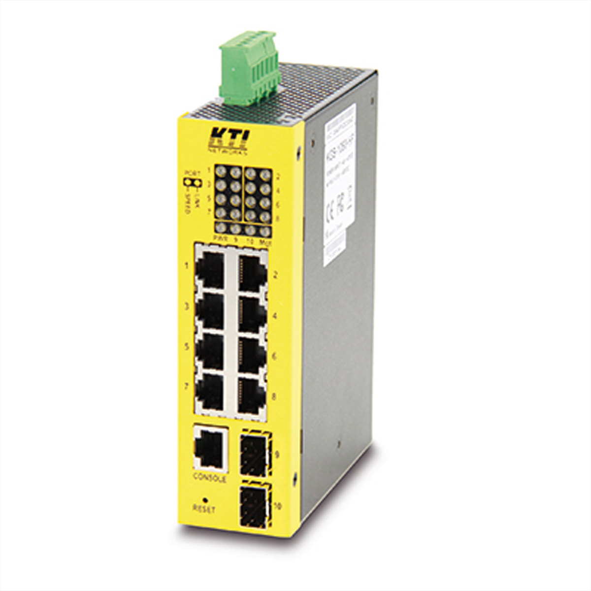 KTI KGS-1060-HP 10-Port Gigabit PoE Switch Industrie