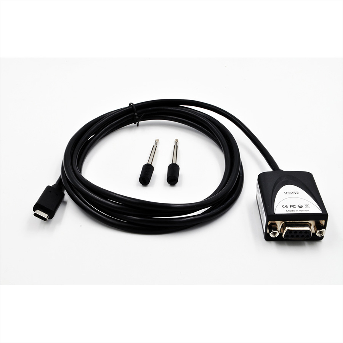 EXSYS EX-2311-2F USB 2.0 C - Stecker zu 1 x Seriell RS-232 1.8 Meter Kabel mit 9