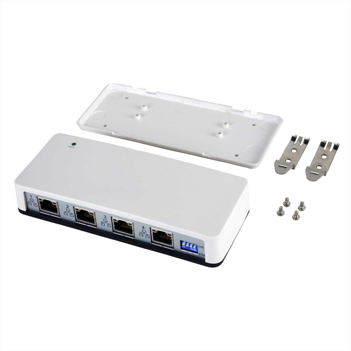 EXSYS EX-1329 USB 3.0/3.1 Gen1 zu 4 x Ethernet 1Gigabit