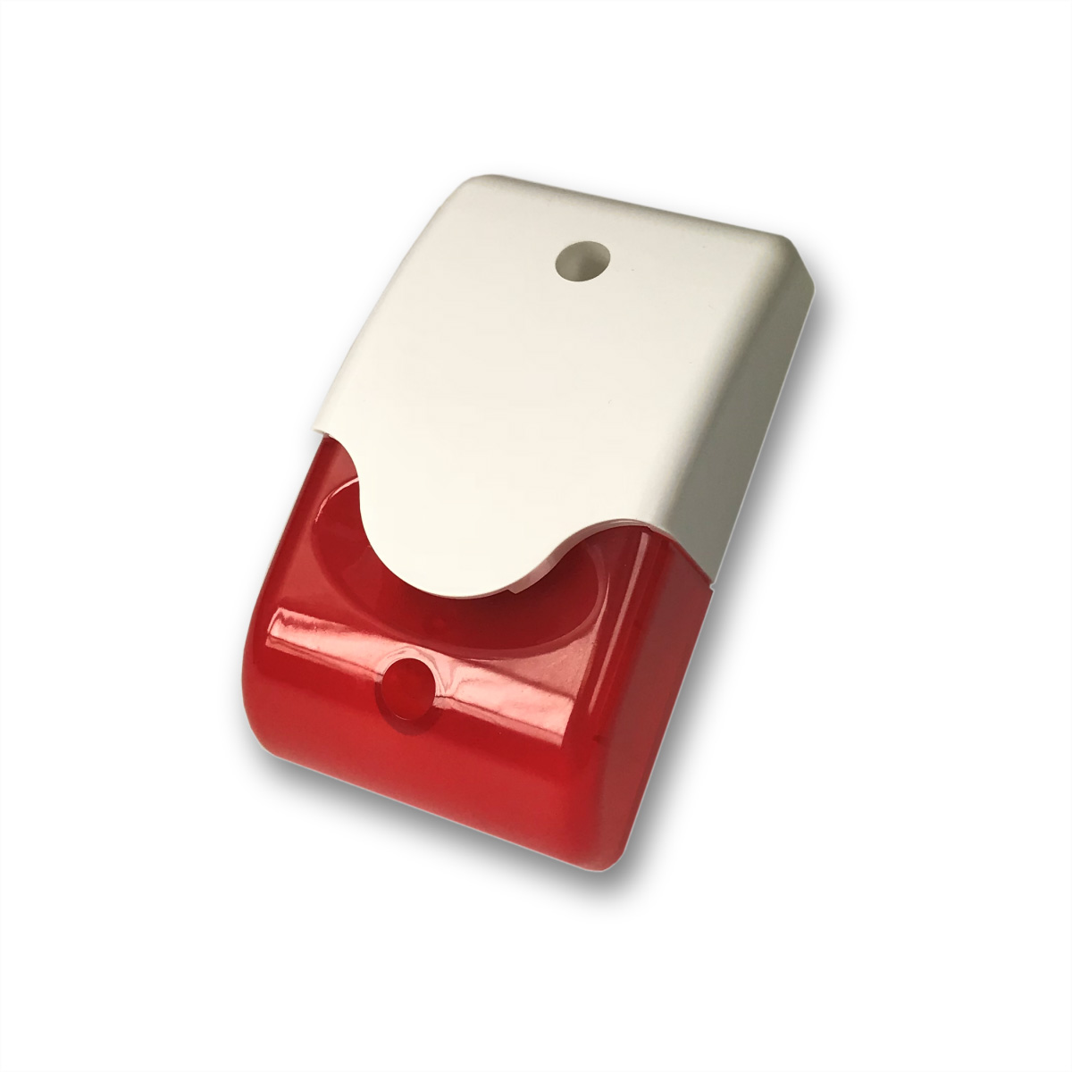 GUDE 7940 Kombi-Alarmgeber, optisch, akustisch, rot