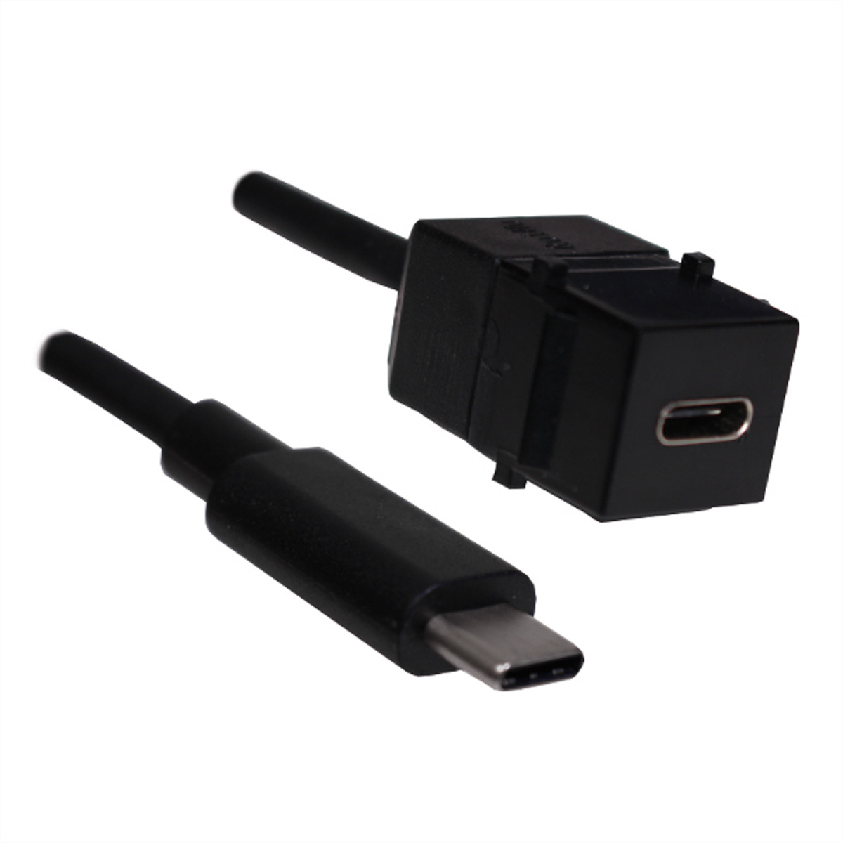 BACHMANN Keystone USB 3.1 Kupplung Typ C, Buchse/Stecker, 0,5 m