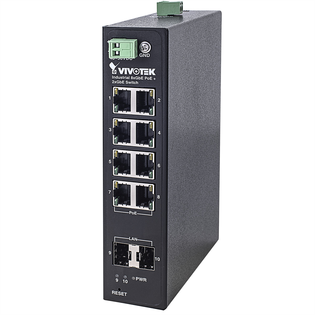 VIVOTEK AW-IHT-1000 Industrieller Gigabit-Ethernet Switch, bis -40°C