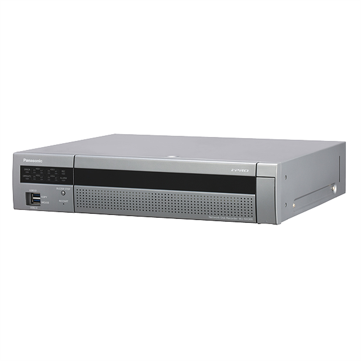 i-PRO WJ-NX300/12TB Turbo-Raid Netzwerkrecorder, 12TB, H.264/H.265