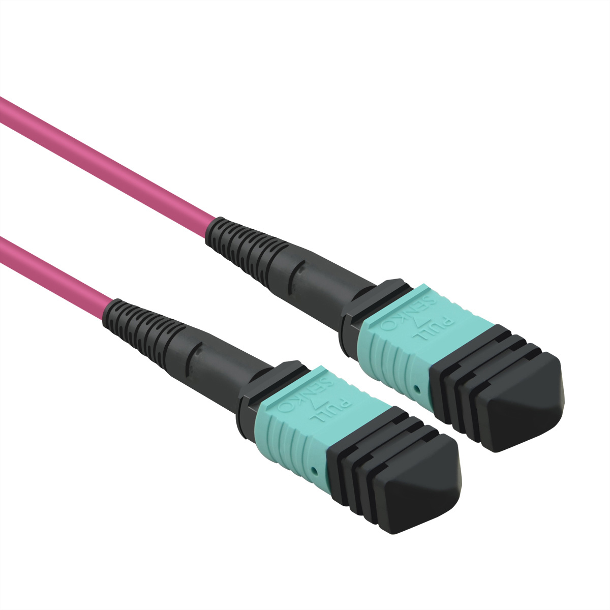 VALUE MPO-Trunk-Kabel 50/125µm OM4, MPO/MPO, violett, 5 m