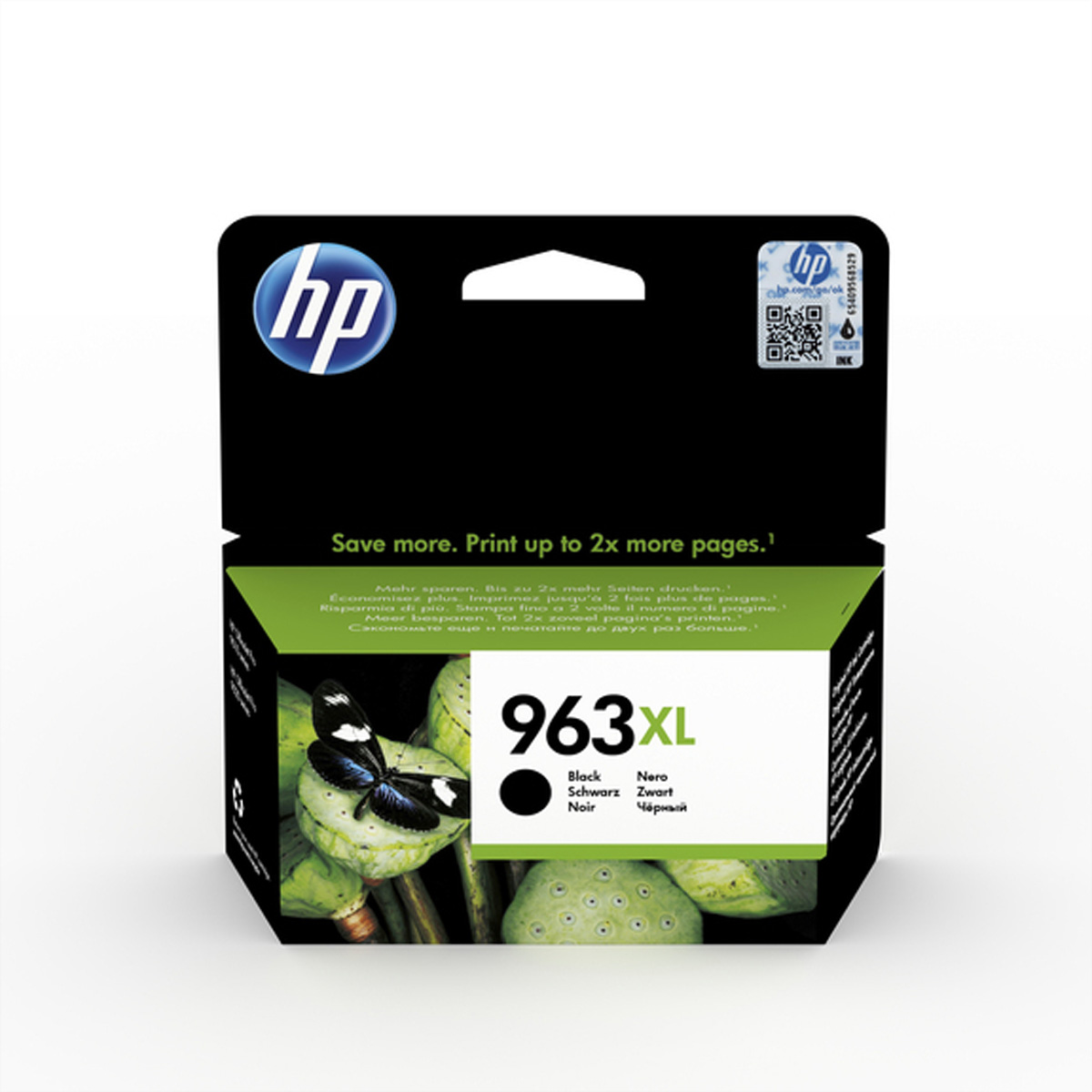 3JA30AE, Nr. 963XL, Druckpatrone, schwarz, ca. 2.000 Seiten für HP OfficeJet Pro 9010, 9012, 9013