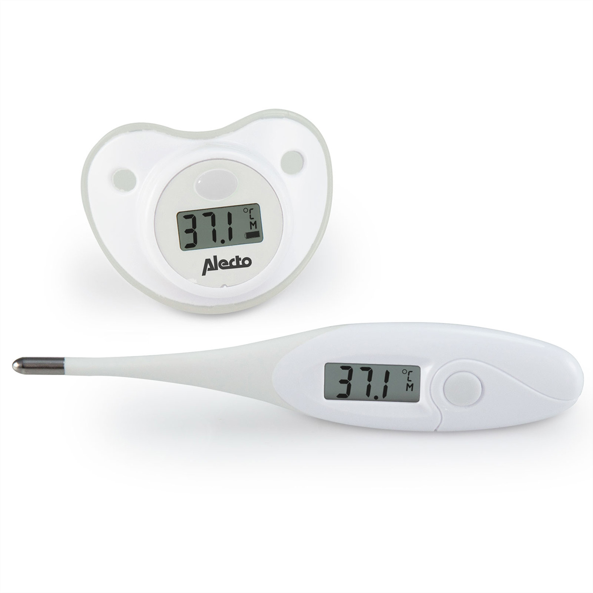 Alecto Baby Thermometer inkl. Schnuller