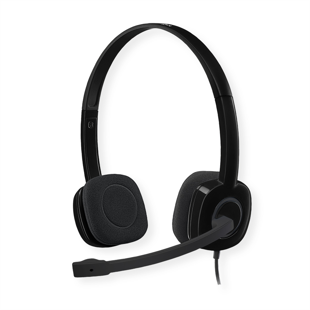 Logitech H151 Headset Kopfhörer Kopfband Schwarz