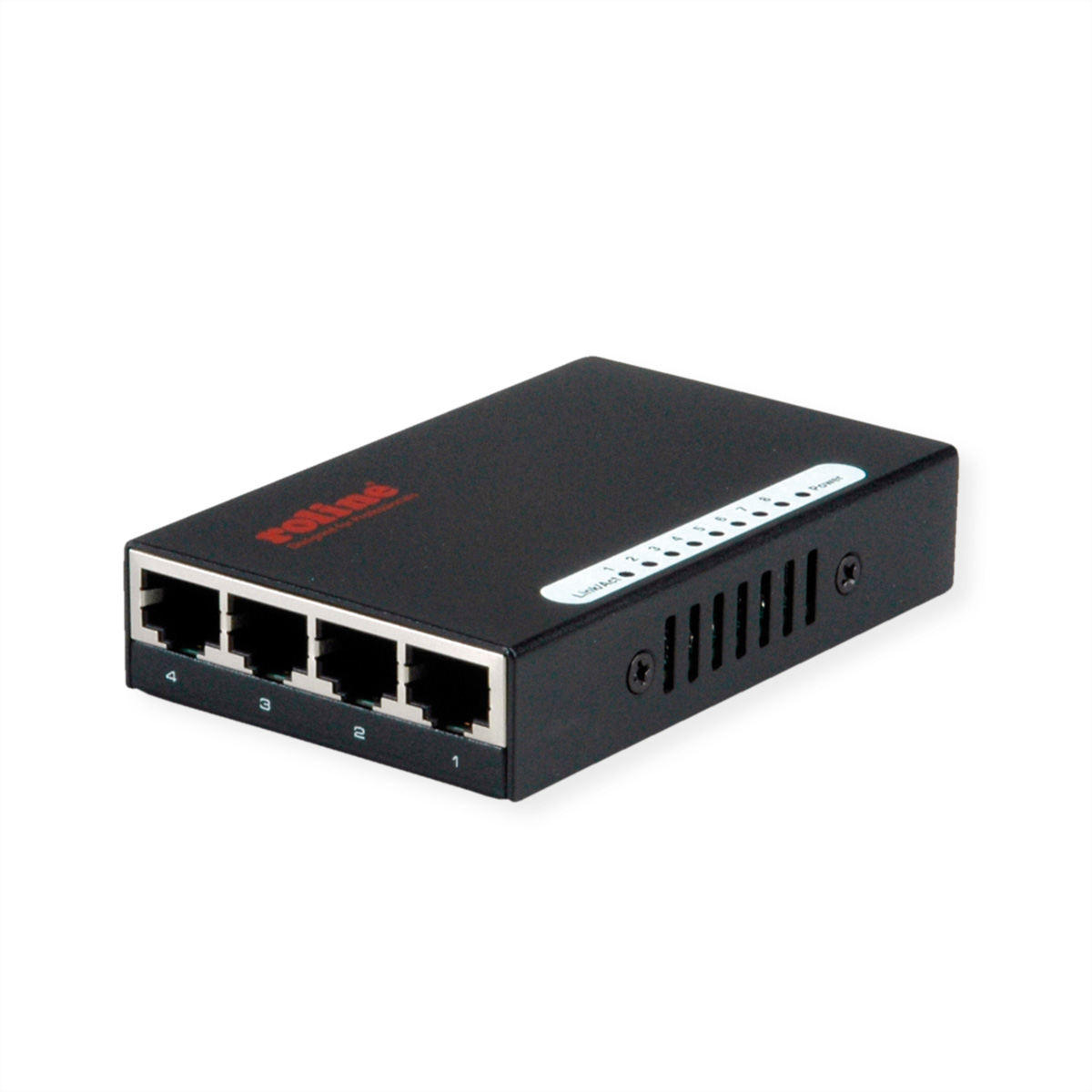ROLINE Gigabit Ethernet Switch, Pocket, 8 Ports