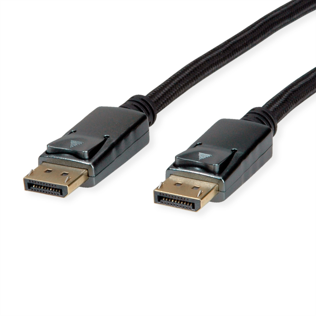 ROLINE DisplayPort Kabel, v1.4, DP ST - ST, schwarz / silber, 3 m