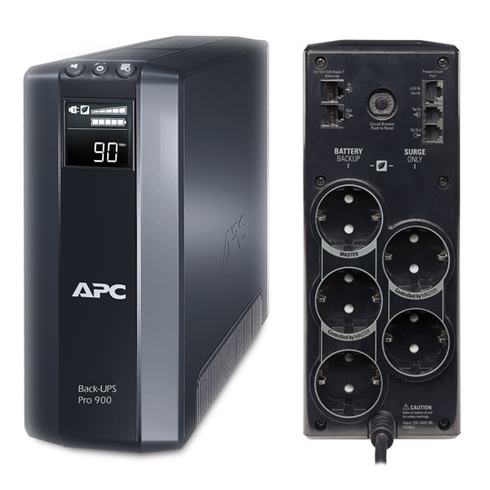 APC Power-Saving Back-UPS Pro 900, Schutzkontakt