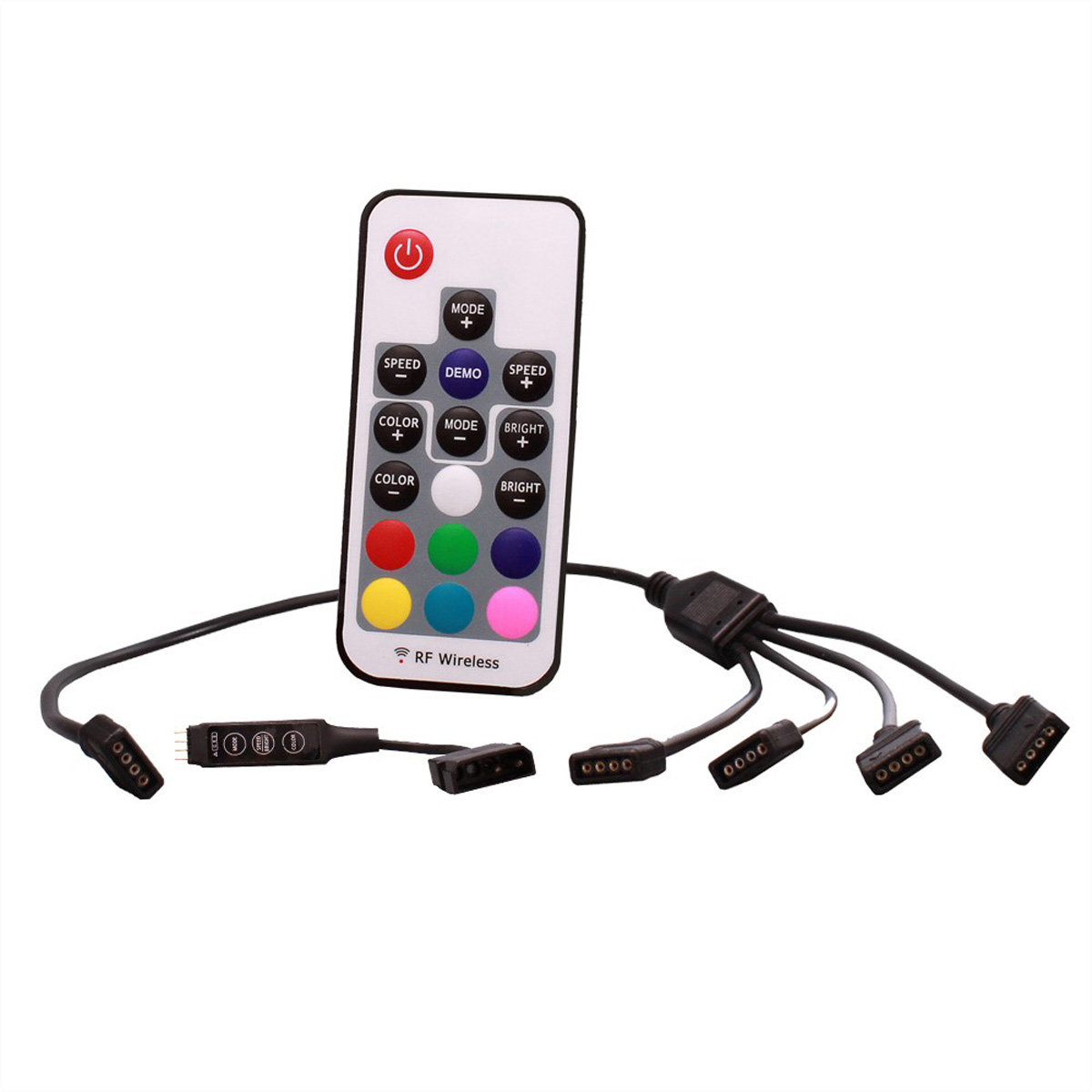Xilence LQZ.RGB_Set Remote Control, für RGB LED PC Komponenten