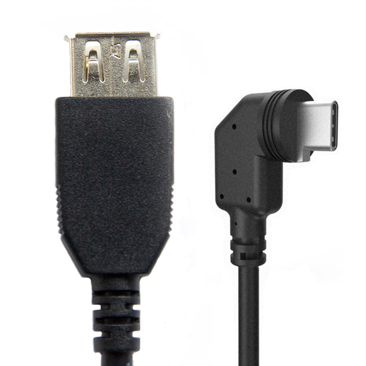 MOBOTIX 7 MiniUSB-C auf USB-A BU Kabel, abgewinkelt, 1m (für USB-Geräte/Sticks)