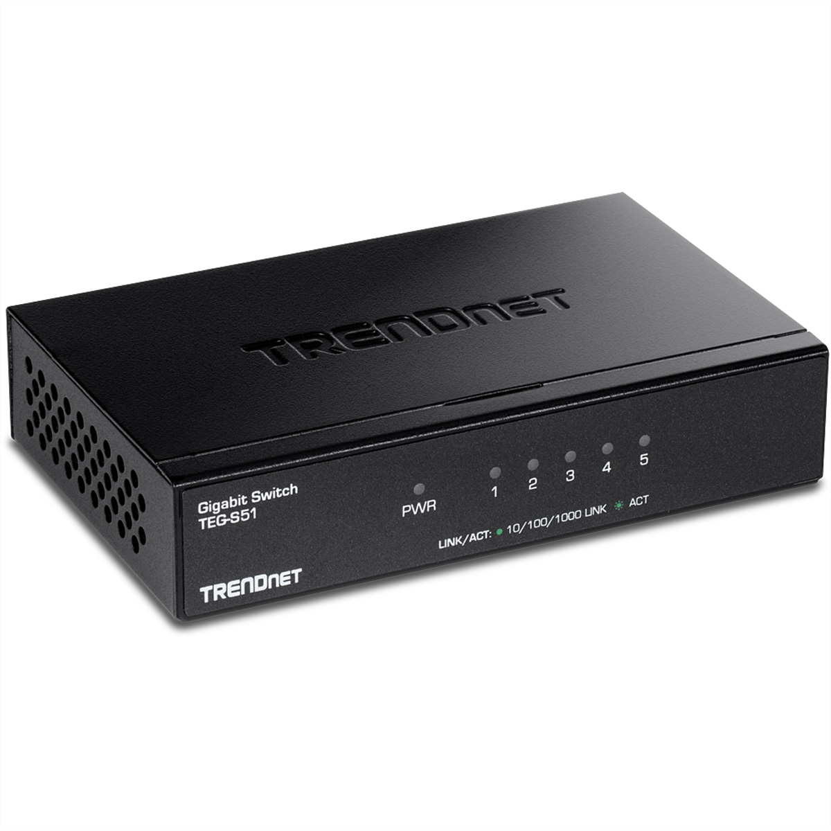 TRENDnet TEG-S51, 5-Port Gigabit-Desktop-Switch