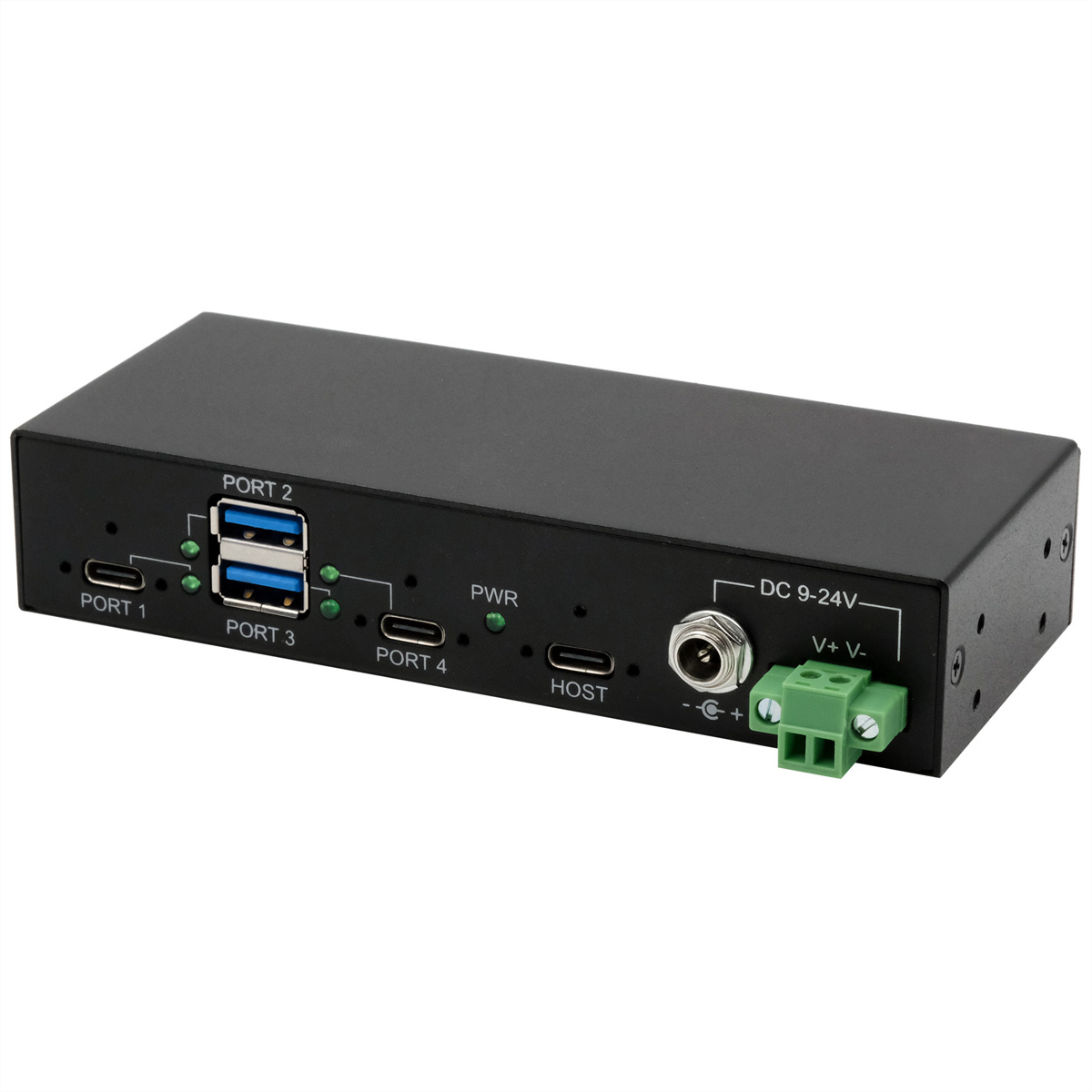 EXSYS EX-11295HMS 4 Port USB 3.2 Gen 2 HUB 2x C und 2x A-Ports