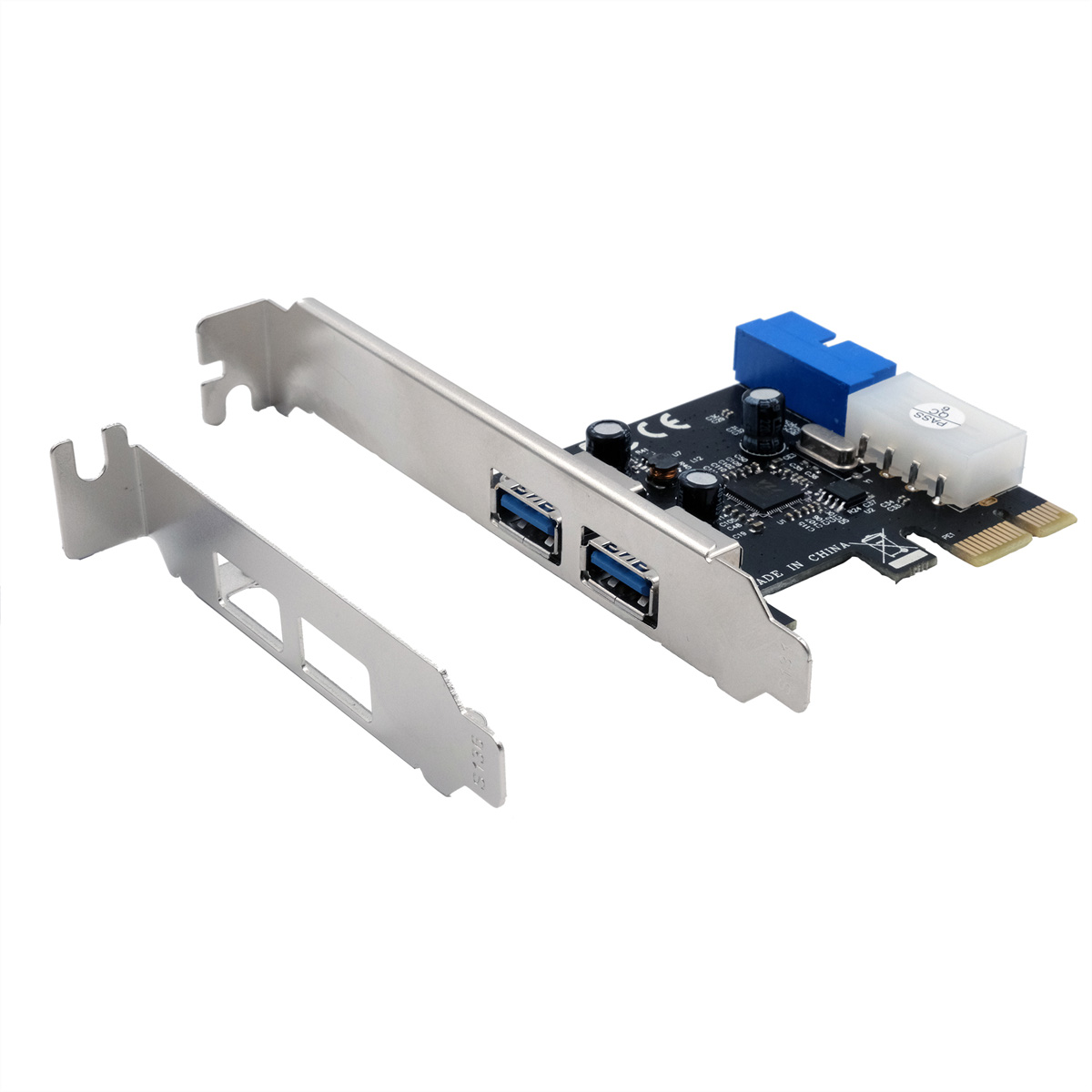 EXSYS EX-11049 2+2-Port USB 3.2 Gen 1 PCIe Karte