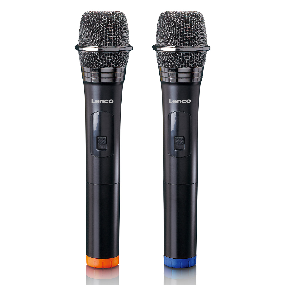 Lenco 2x Wireless Mikrofon MCW-020BK