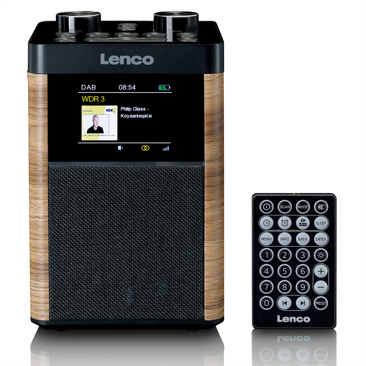 Lenco DAB+ Radio PDR-060WD