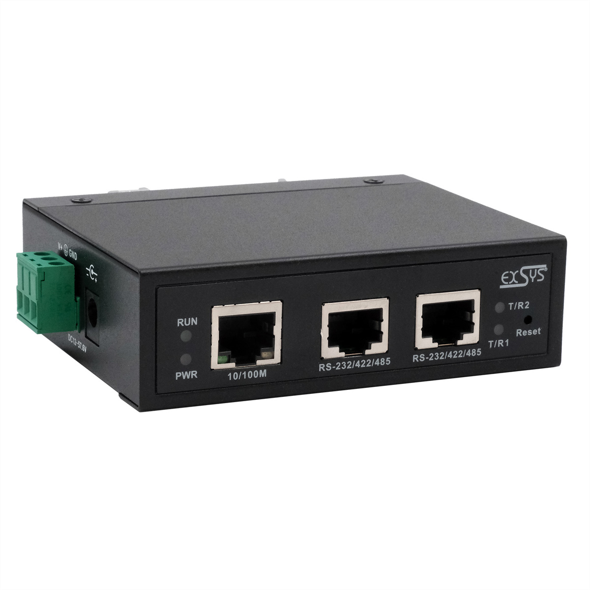 EX-61002 Ethernet zu 2 x Seriell RS-232/422/485