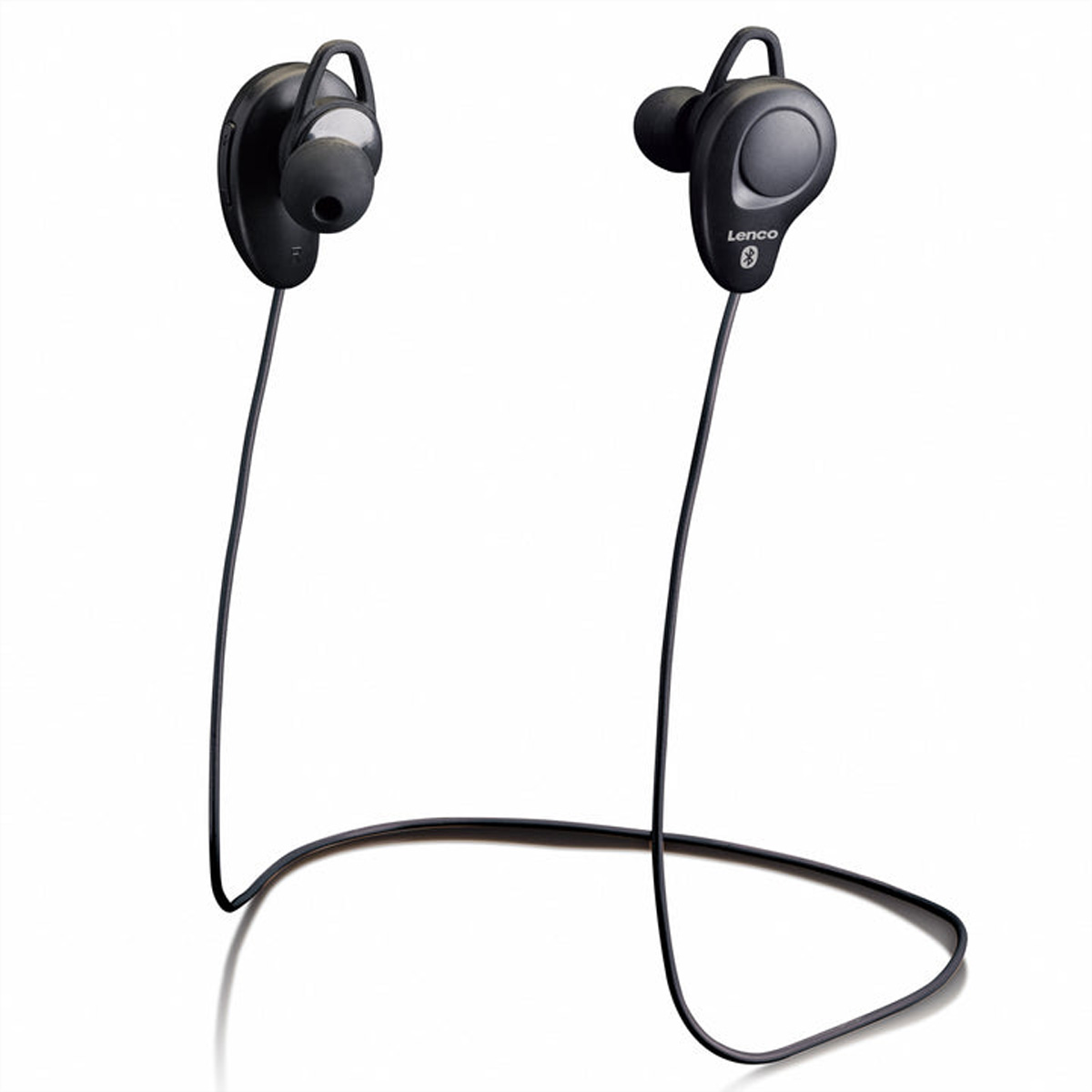 Lenco Bluetooth Kopfhörer EPB-015BK, schwarz